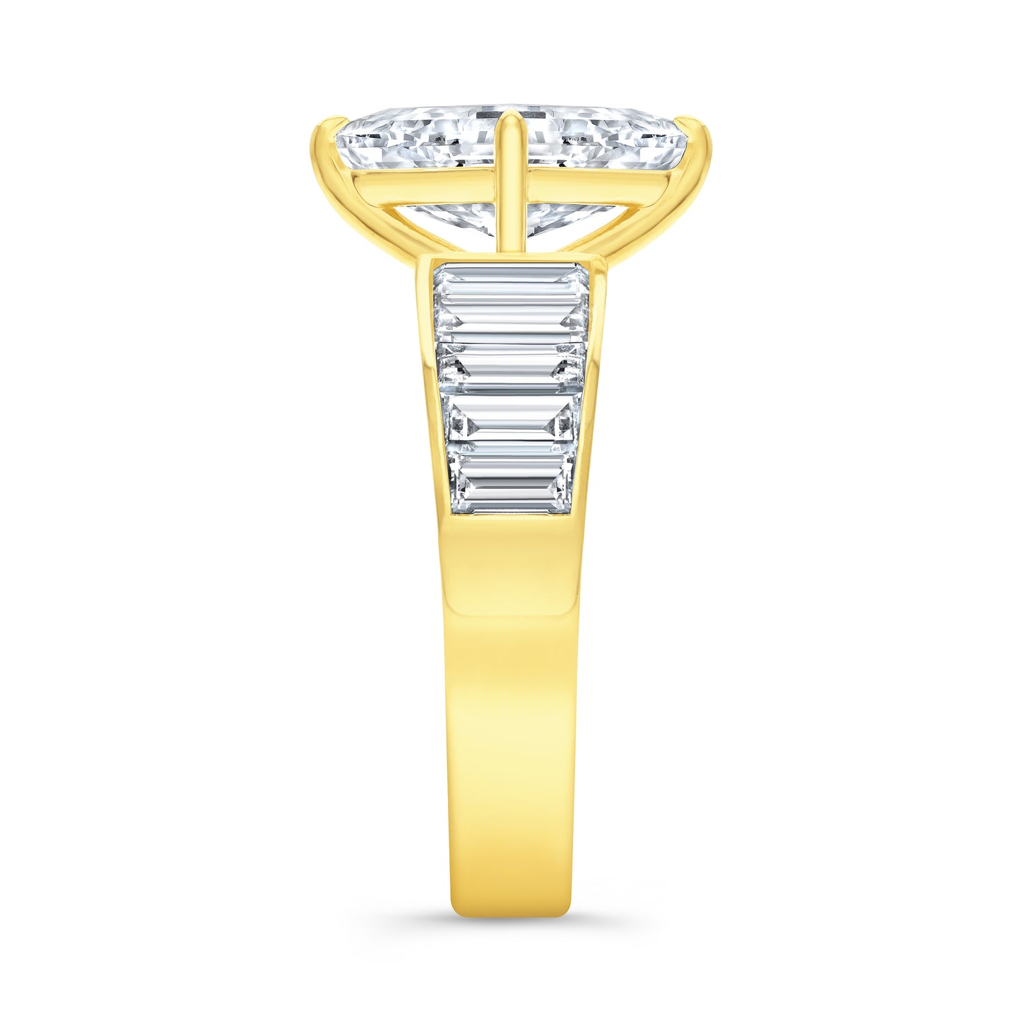 Art Deco Style Diamond Engagement Ring