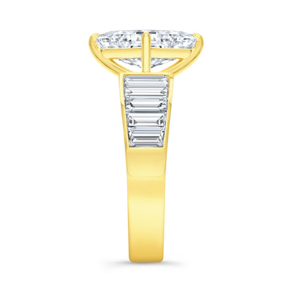 Art Deco Style Diamond Engagement Ring