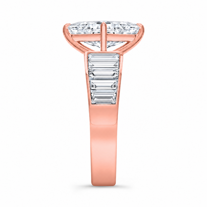 Art Deco Style Diamond Engagement Ring