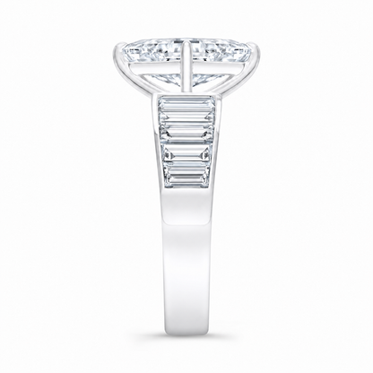 Art Deco Style Diamond Engagement Ring