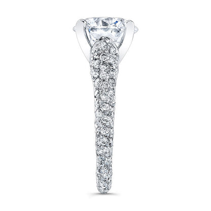 Classic Style Eternity Diamond Engagement Ring
