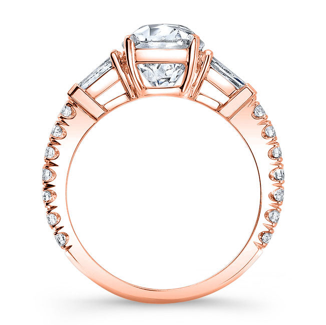 Modern Style Diamond Engagement Ring