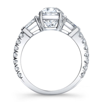 Modern Style Diamond Engagement Ring