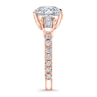 Modern Style Diamond Engagement Ring