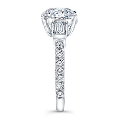 Modern Style Diamond Engagement Ring