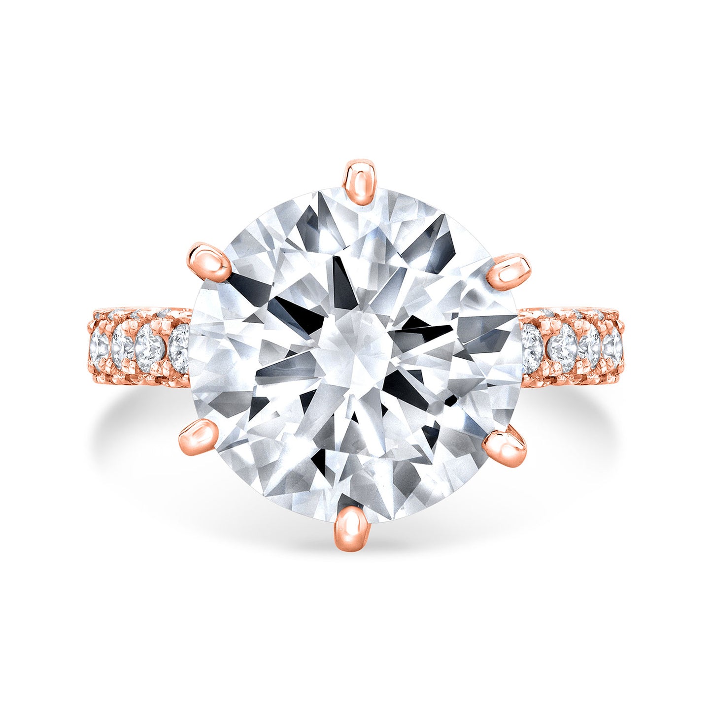 Modern Style Diamond Engagement Ring