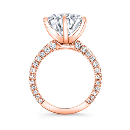 Modern Style Diamond Engagement Ring
