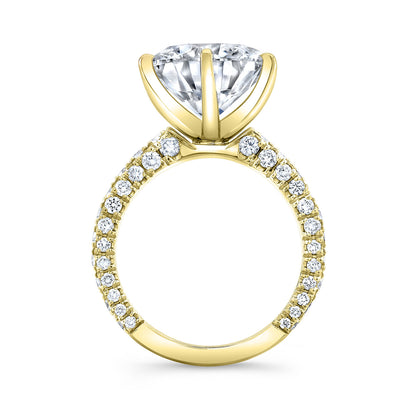 Modern Style Diamond Engagement Ring