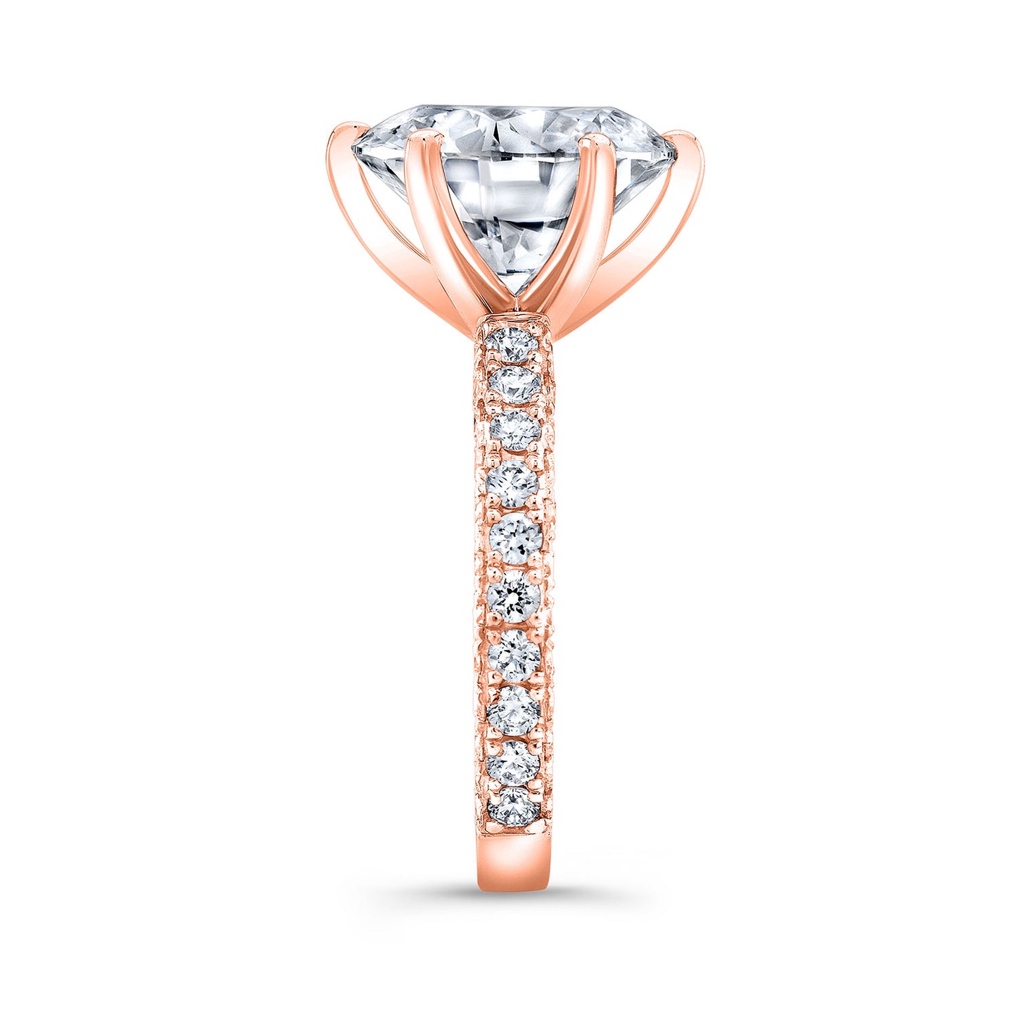 Modern Style Diamond Engagement Ring