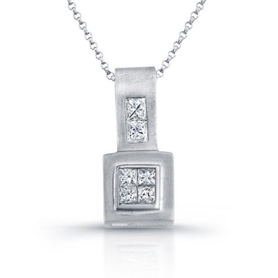 Princess Diamond Pendant