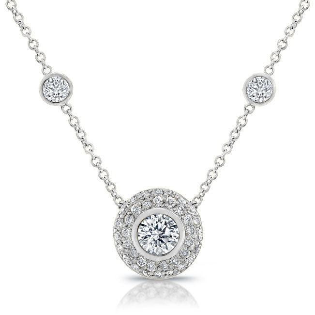 Diamond Bezel Pendant