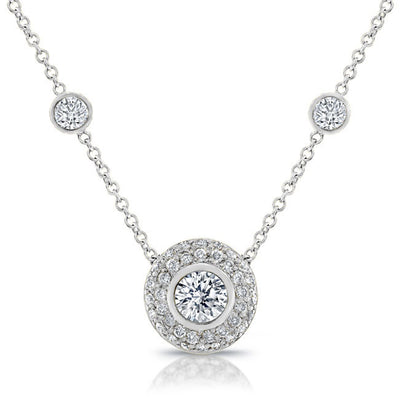 Diamond Bezel Pendant