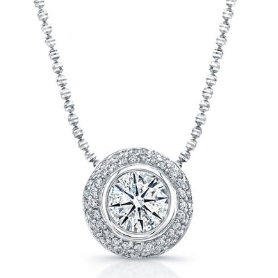 Diamond Bezel Pendant