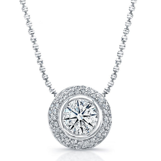 Diamond Bezel Pendant