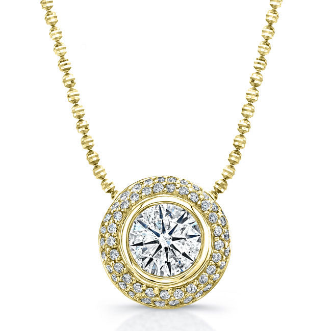 Diamond Bezel Pendant