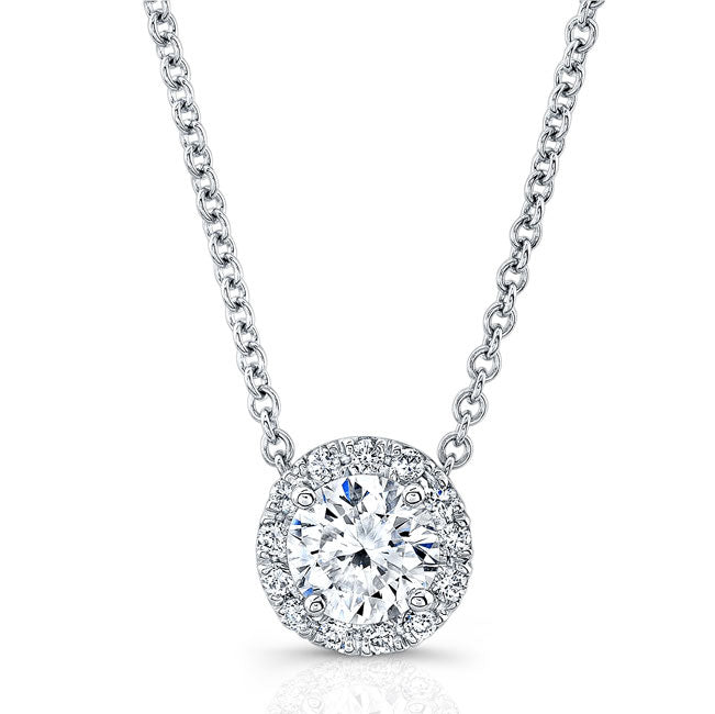 Diamond Bezel Pendant