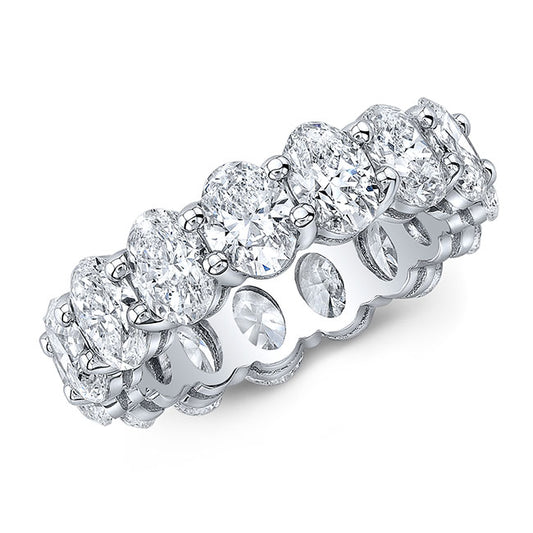 Modern Style Eternity Diamond Wedding Band