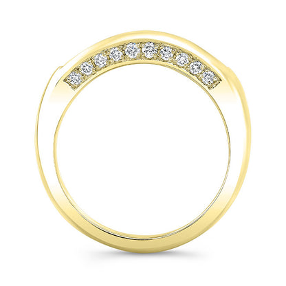 Princess Diamond Wedding Band