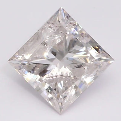 0.84 Carat Princess GCAL Labgrown Diamond, With Certificate ID 271240125