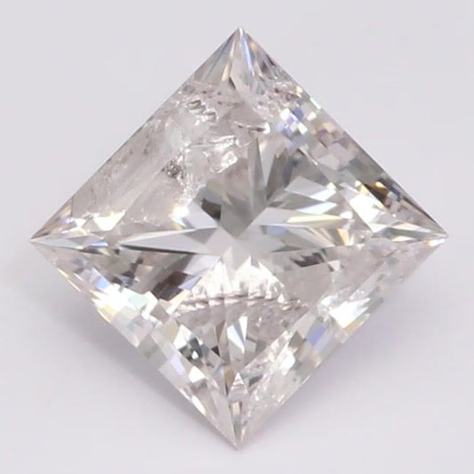0.84 Carat Princess GCAL Labgrown Diamond, With Certificate ID 271240125