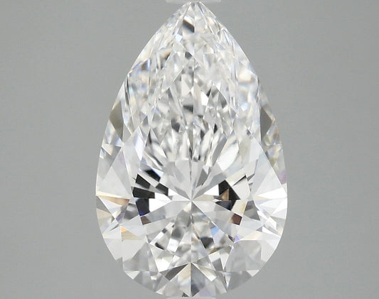 3.10 Carat Pear IGI Labgrown Diamond, With Certificate ID LG700581790