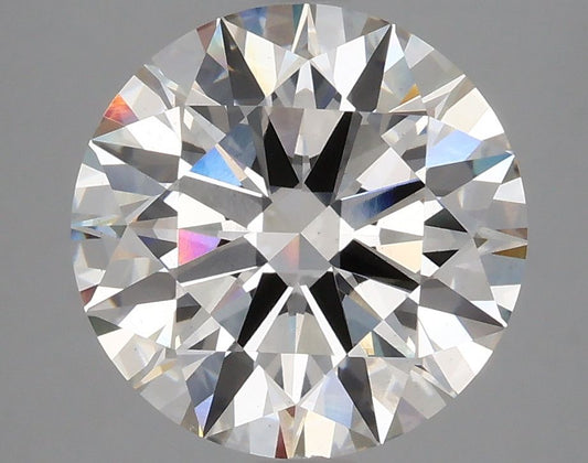 4.36 Carat Round IGI Labgrown Diamond, With Certificate ID LG625418045