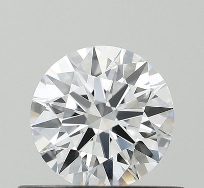 0.50 Carat Round NONE Labgrown Diamond, With Certificate ID AADESHEXPORTAE-3000-383
