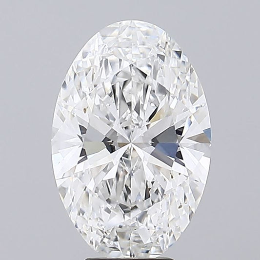 5.30 Carat Oval IGI Labgrown Diamond, With Certificate ID LG700547949
