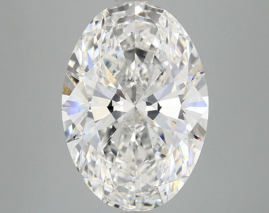 6.05 Carat Oval IGI Labgrown Diamond, With Certificate ID LG700583974