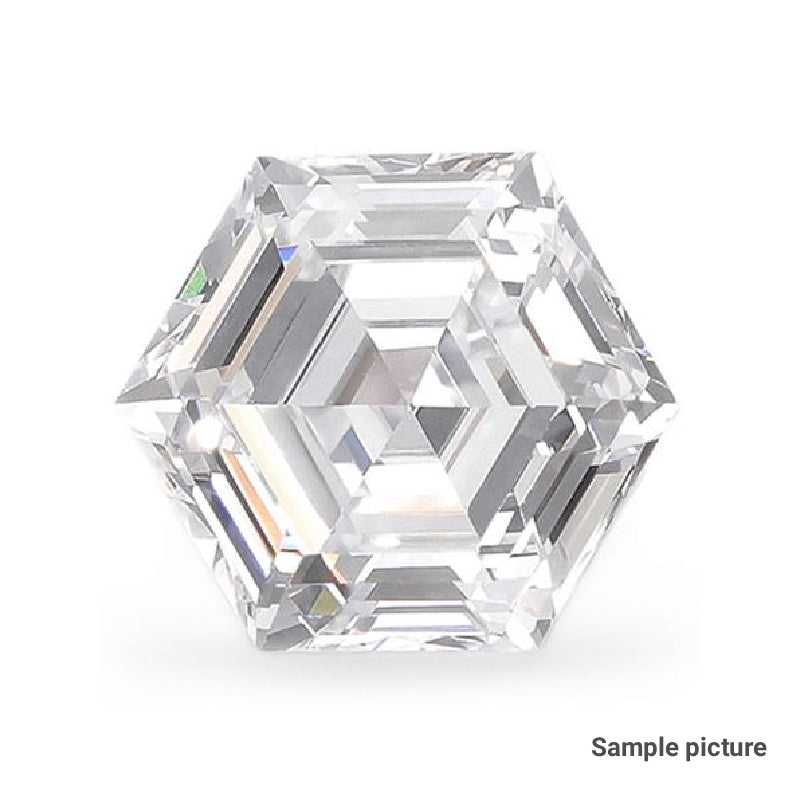 2.84 Carat HEX GCAL Labgrown Diamond, With Certificate ID 353346120