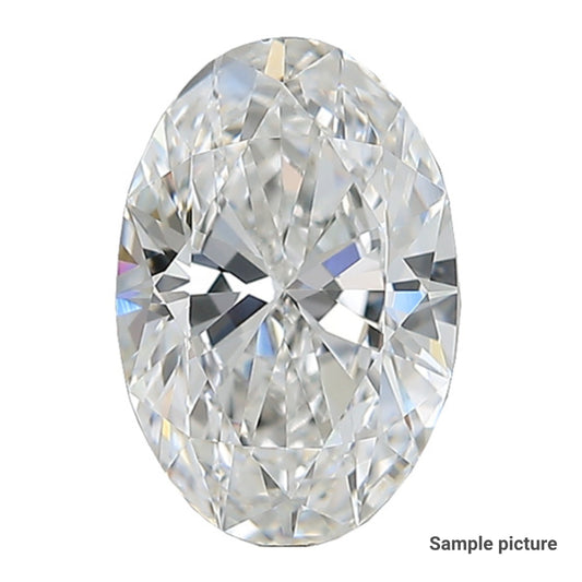 0.85 Carat Oval GIA Natural Diamond, With Certificate ID 1305659808
