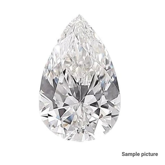 1.03 Carat Pear GIA Natural Diamond, With Certificate ID 1152310147