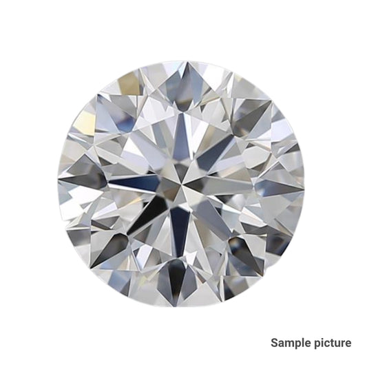 0.70 Carat Round GIA Natural Diamond, With Certificate ID 7512406516