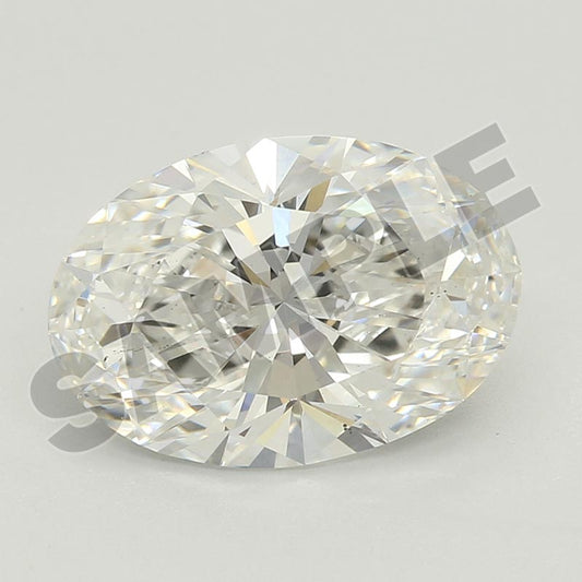 0.52 Carat Oval GIA Natural Diamond, With Certificate ID 6511543206