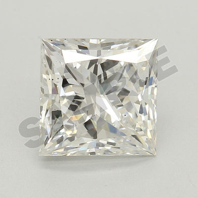 3.07 Carat Princess IGI Labgrown Diamond, With Certificate ID 743544709