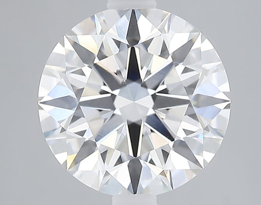 3.04 Carat Round GIA Labgrown Diamond, With Certificate ID 6491296958