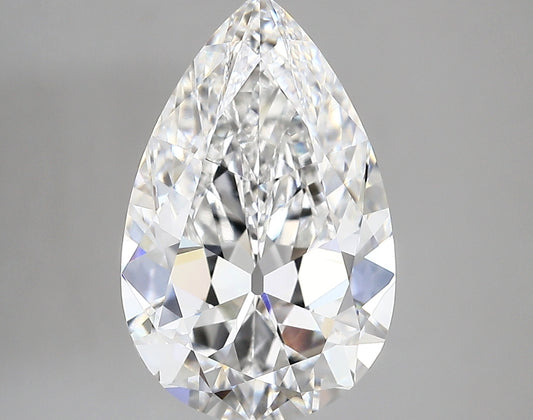 5.01 Carat Pear IGI Labgrown Diamond, With Certificate ID 687584501
