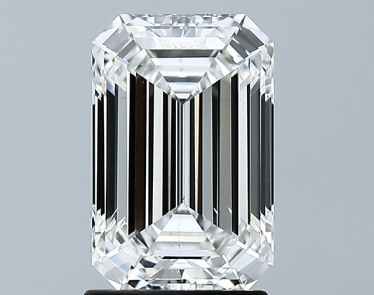 2.02 Carat Emerald GIA Labgrown Diamond, With Certificate ID 1475657433
