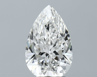 2.46 Carat Pear IGI Labgrown Diamond, With Certificate ID 685522343